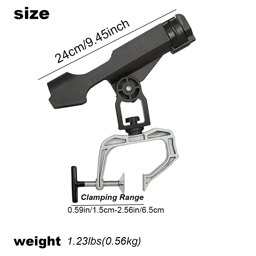 JSFUN-soporte de pesca direcci - Fishing Kayak Rod Holder reseña y precio