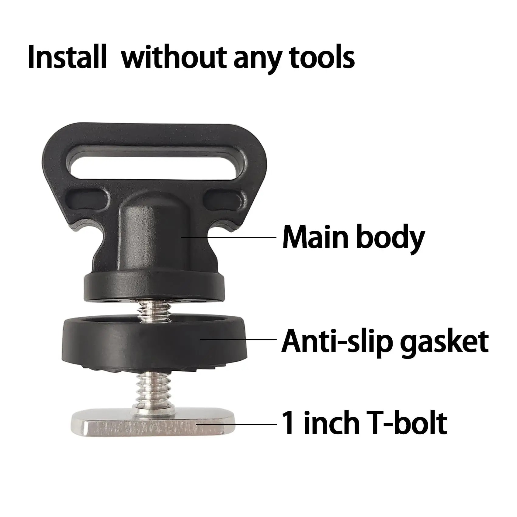 Amarre de pista de Kayak, mont - Fishing Kayak Rod Holder reseña y precio