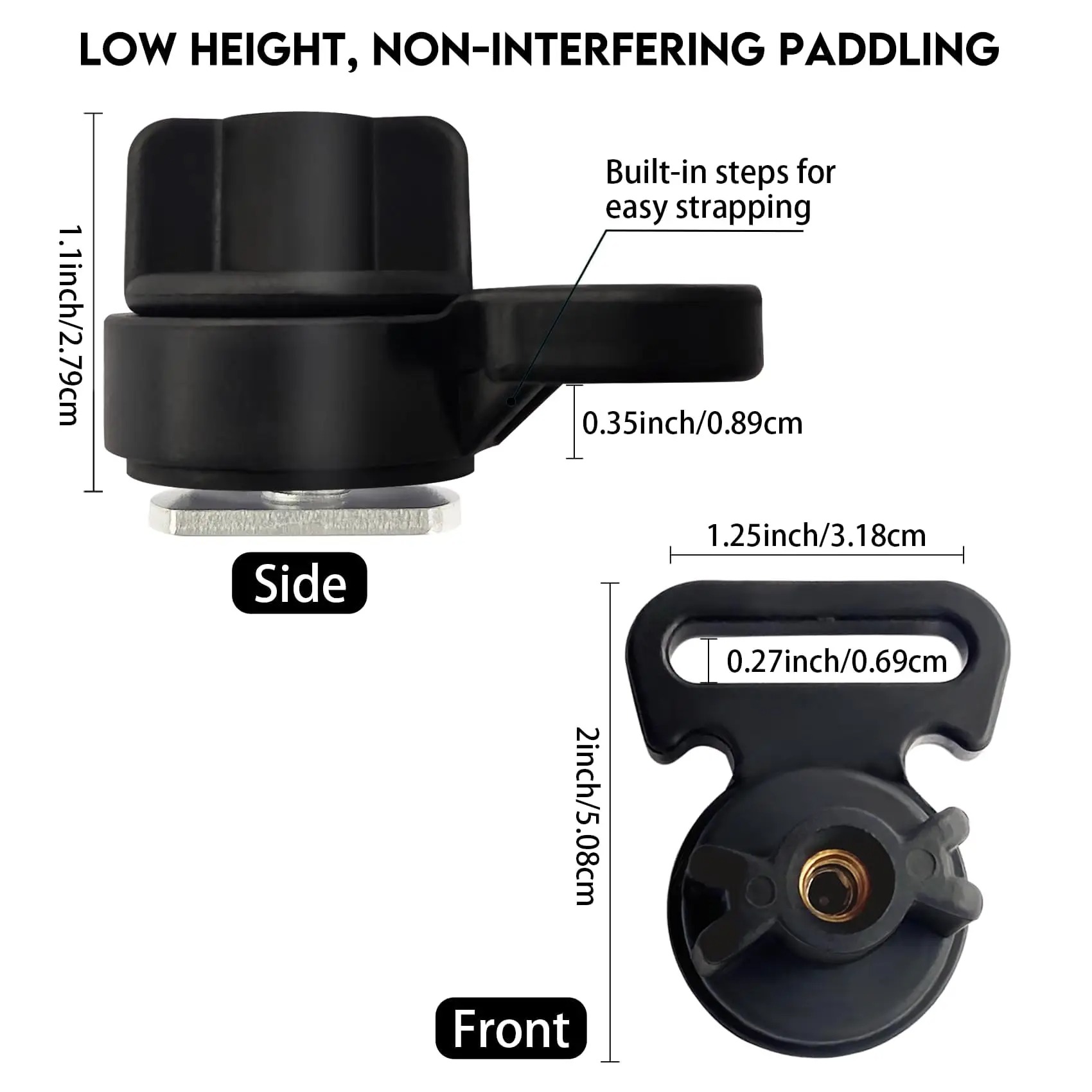 Amarre de pista de Kayak, mont - Fishing Kayak Rod Holder reseña y precio