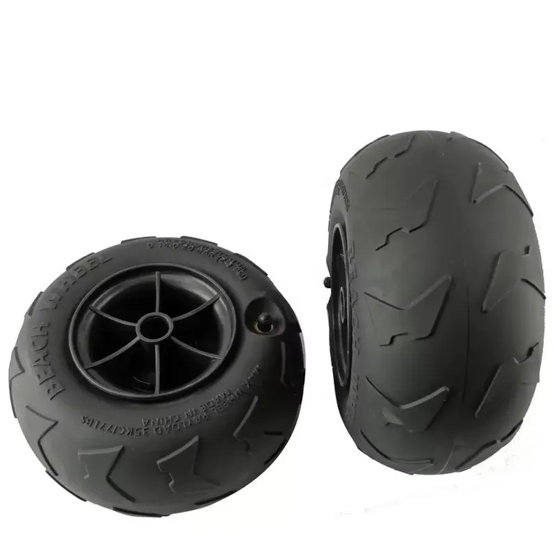 Rueda de balón de arena inflab - Fishing Kayak Cart reseña y precio