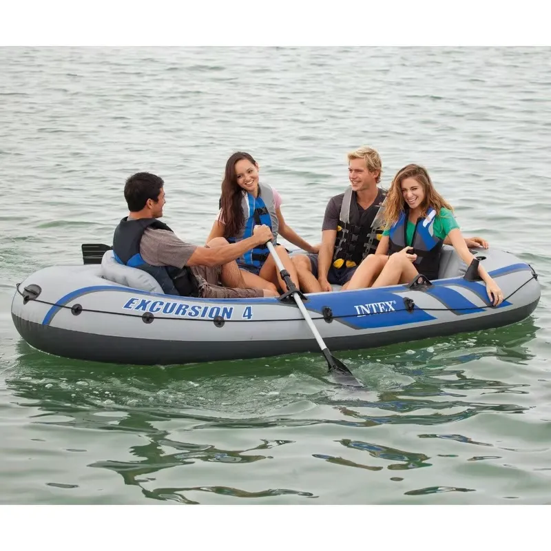 Juego de Bote Inflable INTEX E - Fishing Kayak Paddle reseña y precio